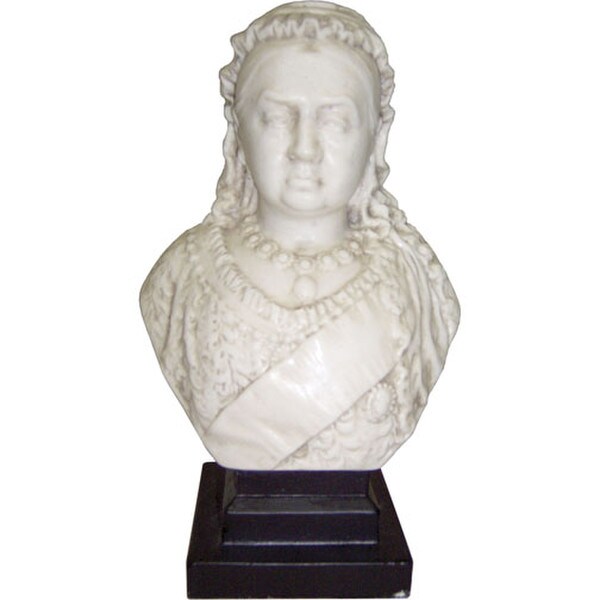 British Monarchy Statue - Bust Of Queen Victoria Sculpture